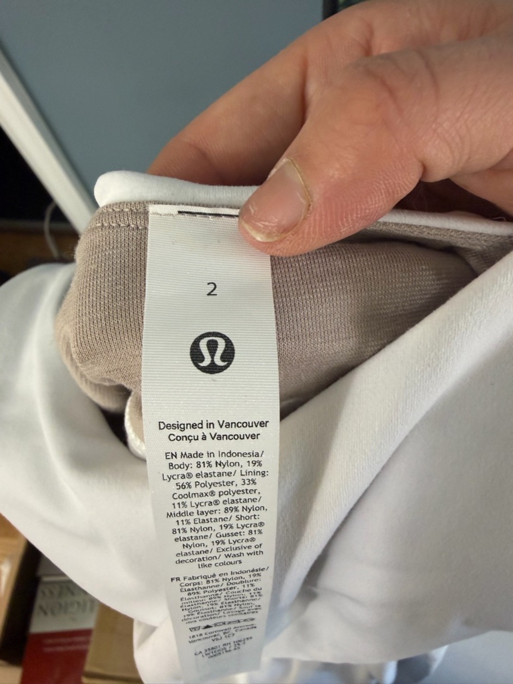 lululemon athletica White Sleeveless Mini Dress - Picture 7 of 7
